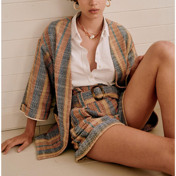 S�zane 'Karena' Brown Jacket Size S - Picture 1 of 5